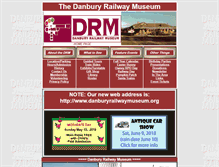 Tablet Screenshot of danburyrailwaymuseum.org